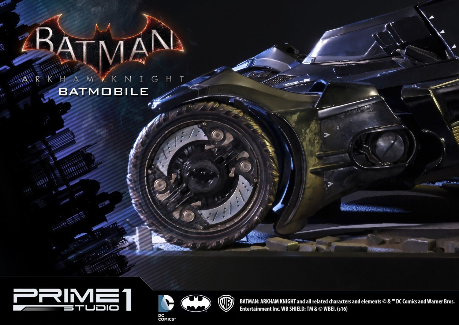 Museum Masterline Batman: Arkham Knight Batmobile