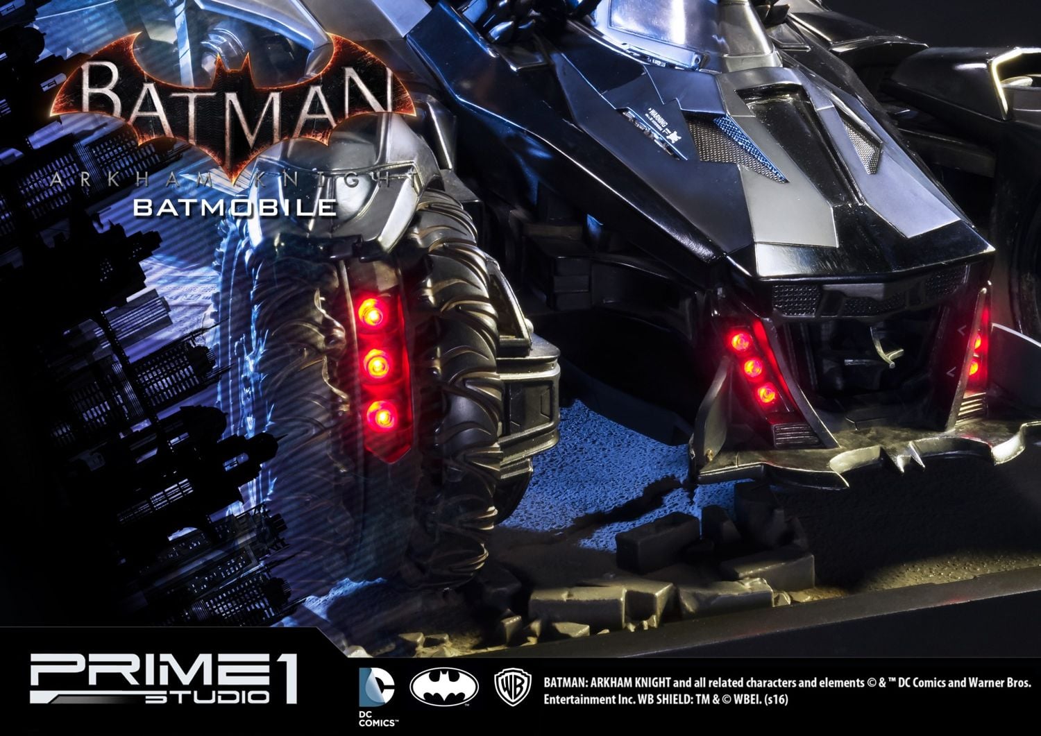 Museum Masterline Batman: Arkham Knight Batmobile