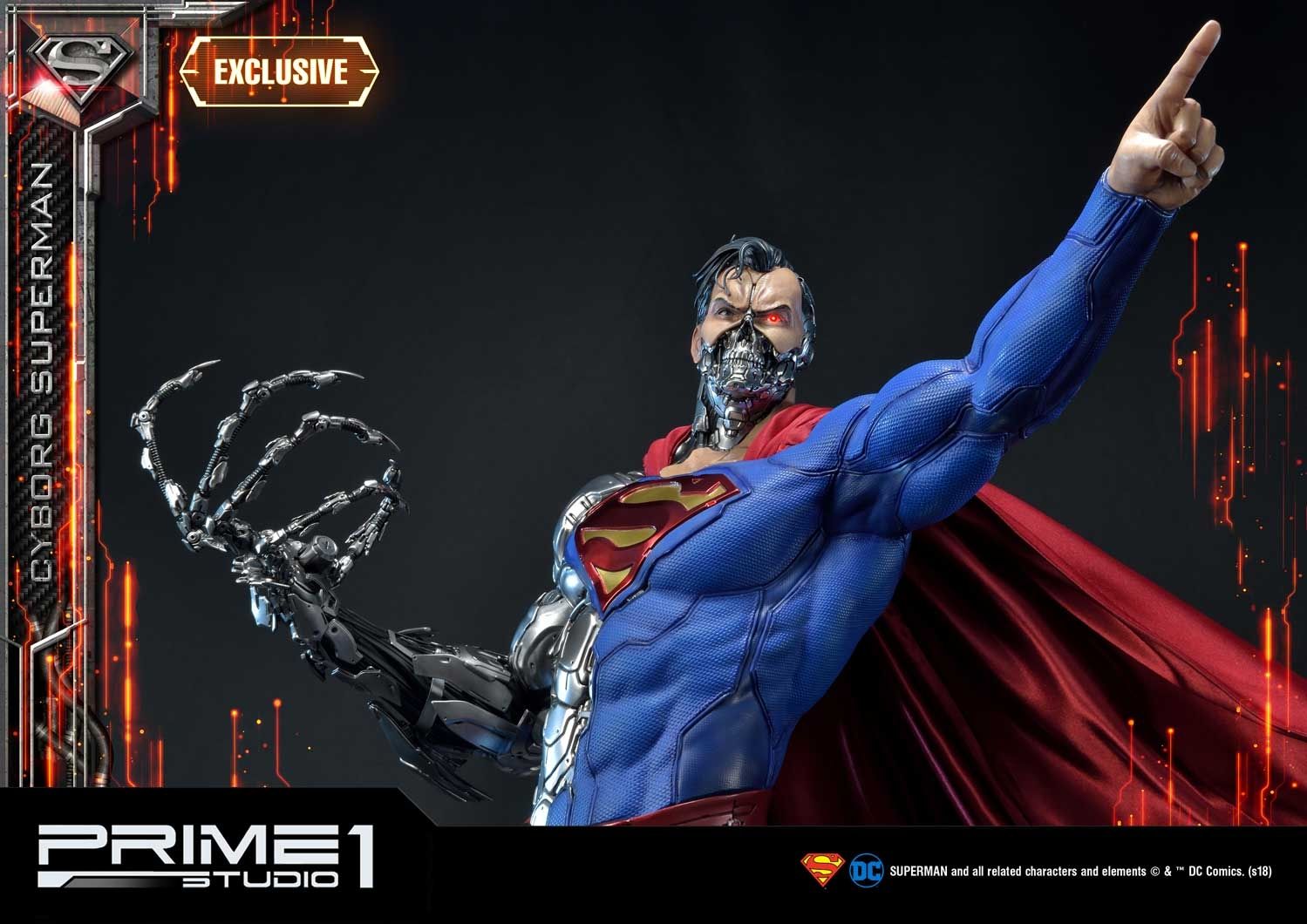 Museum Masterline Superman (Comics) Cyborg Superman EX Version