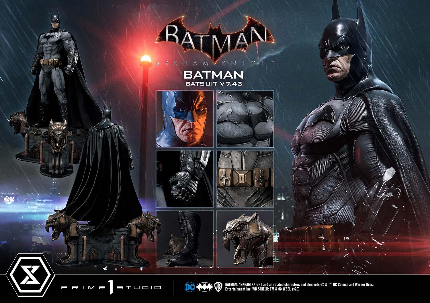 Museum Masterline Batman: Arkham Knight Batman Batsuit V7.43