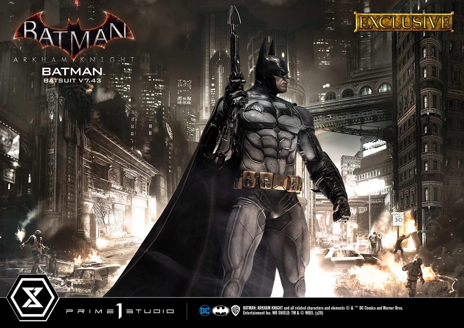 Museum Masterline Batman: Arkham Knight Batman Batsuit V7.43 EX Version