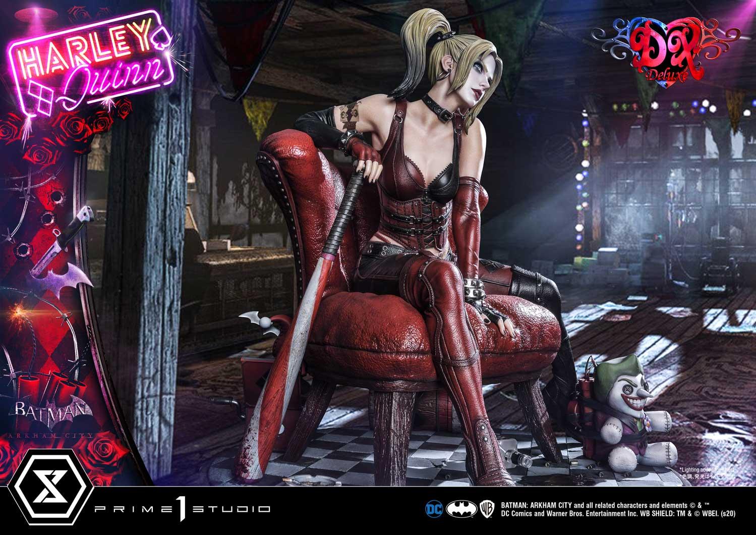 Museum Masterline Batman: Arkham City Harley Quinn DX Bonus Version
