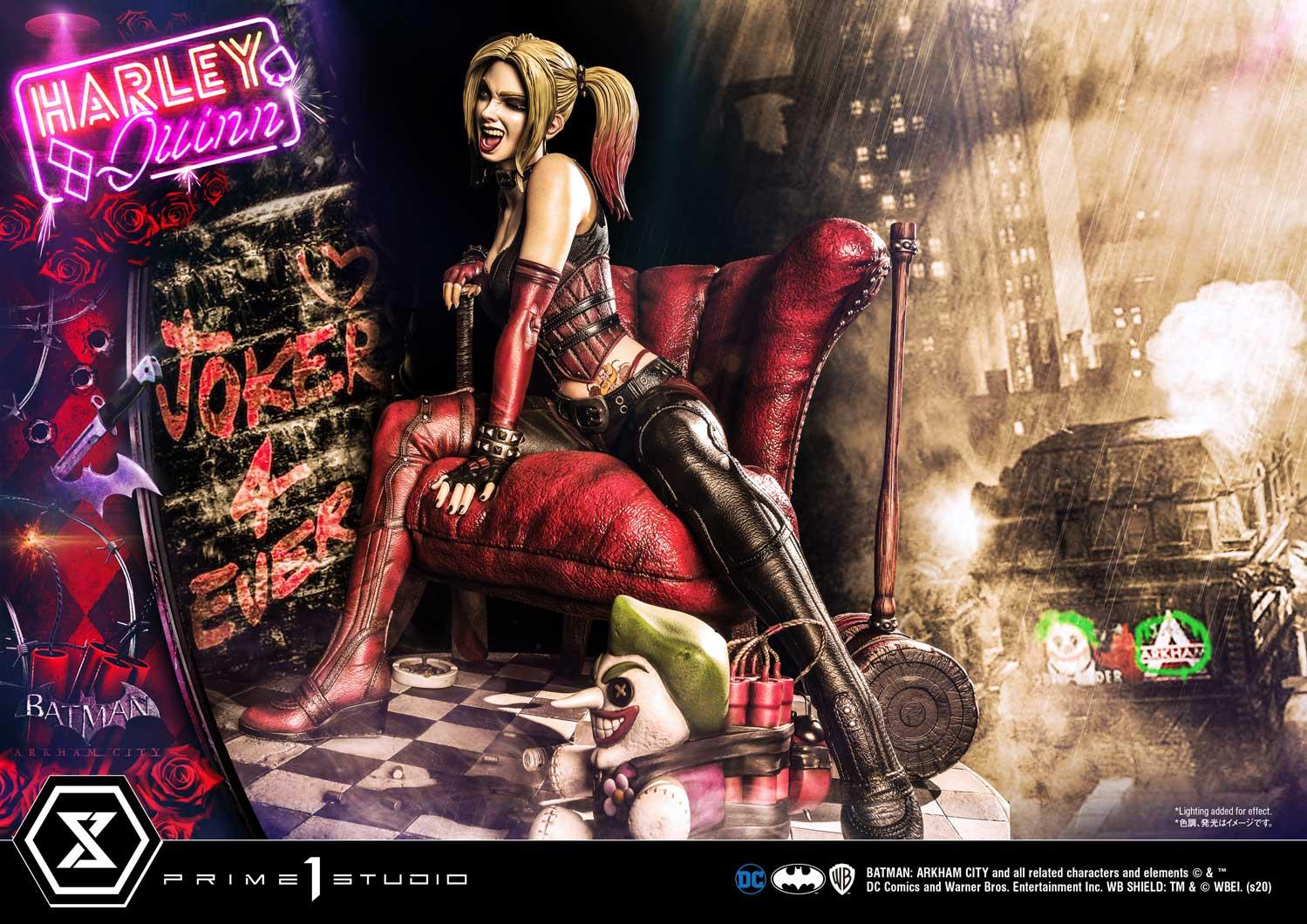 Museum Masterline Batman: Arkham City Harley Quinn DX Bonus Version