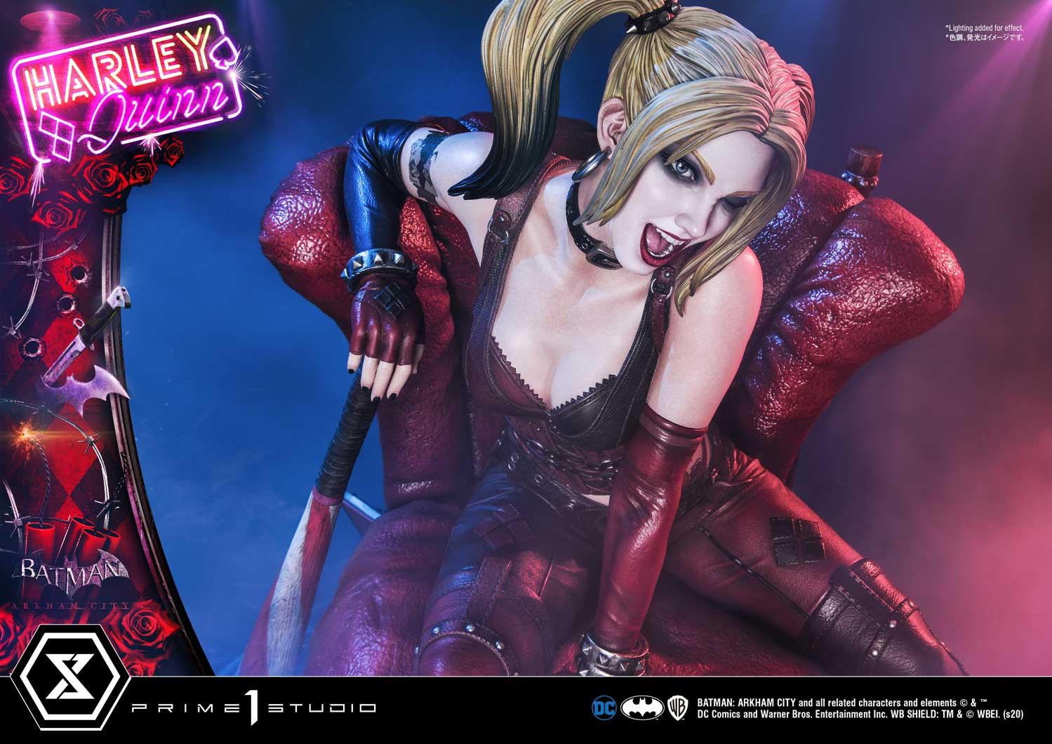 Museum Masterline Batman: Arkham City Harley Quinn DX Bonus Version