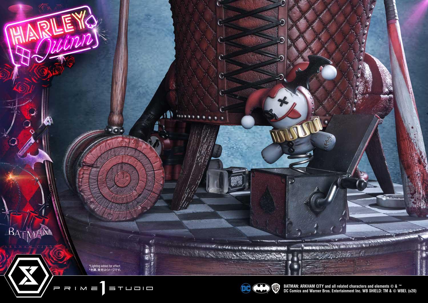 Museum Masterline Batman: Arkham City Harley Quinn DX Bonus Version