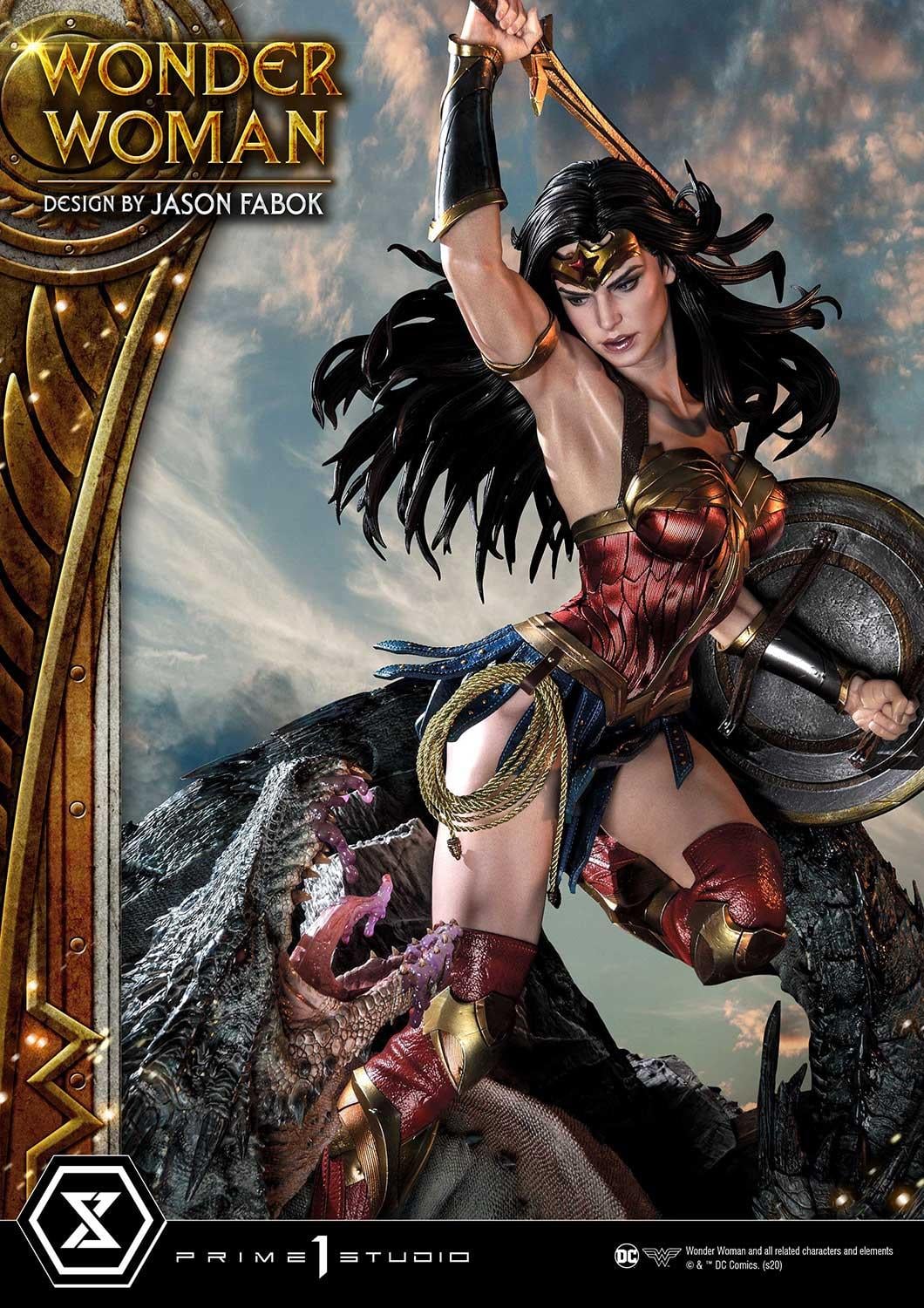 Museum Masterline Wonder Woman (Comics) Wonder Woman versus Hydra (Concept Design By Jason Fabok) EX Bonus Version