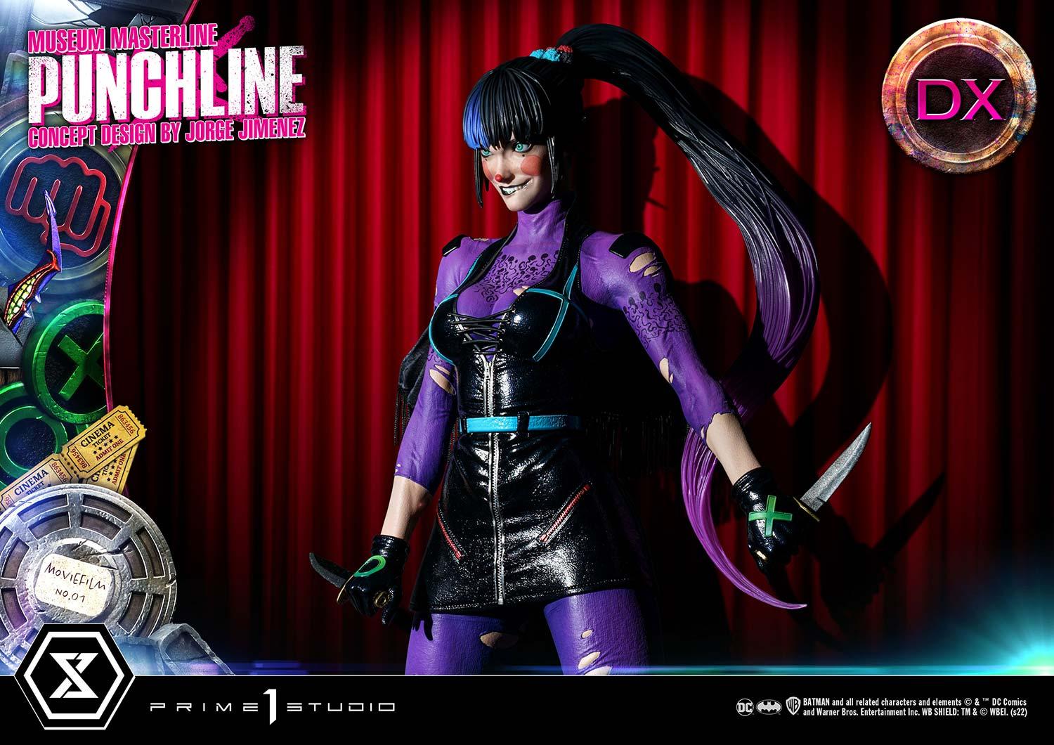 Museum Masterline Batman (Comics) Punchline (Concept Design by Jorge Jimenez) Deluxe Version