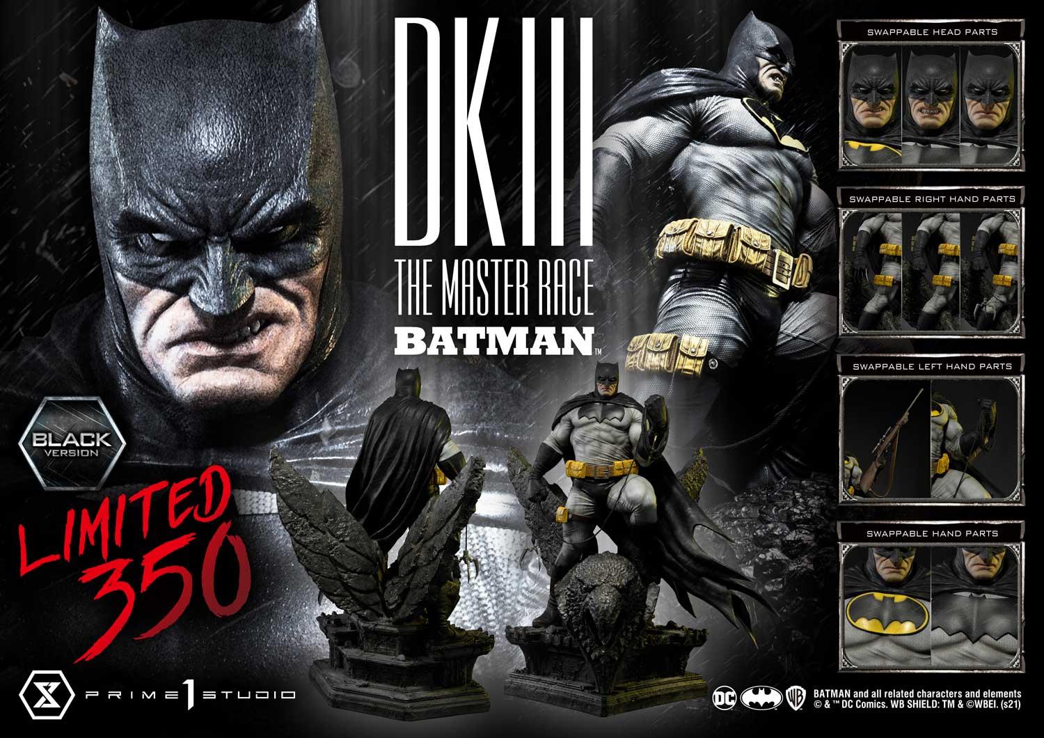 Museum Masterline Batman Dark Knight III The Master Race (Comics) Batman Black Version