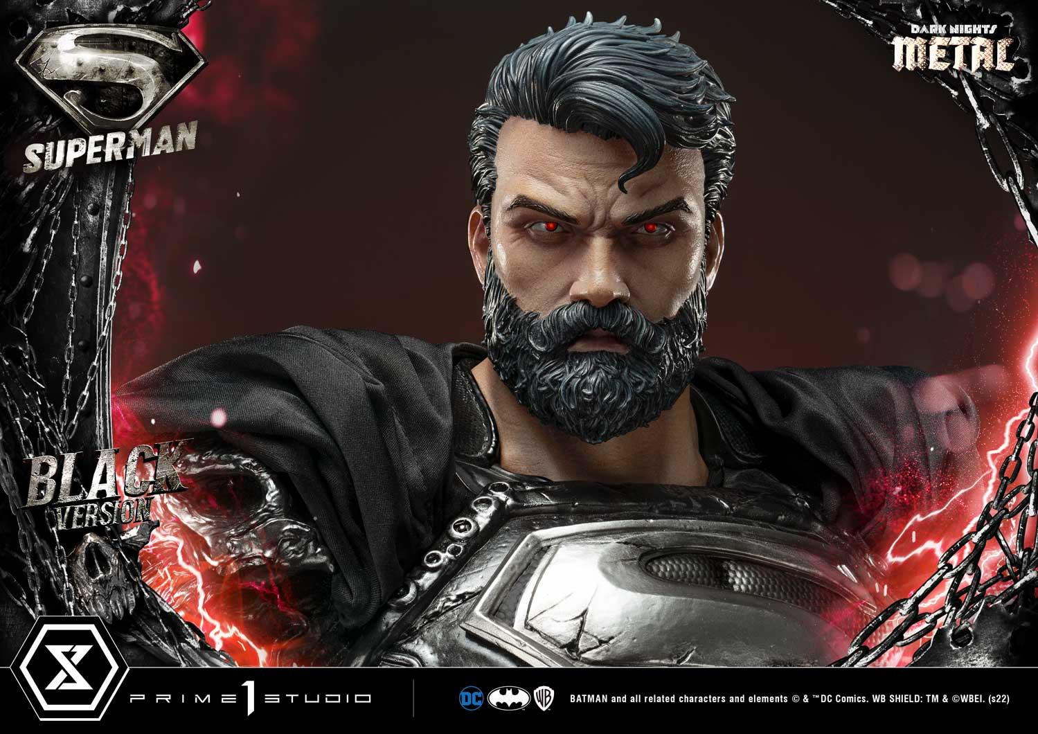 Museum Masterline Dark Nights: Metal (Comics) Superman Black Version