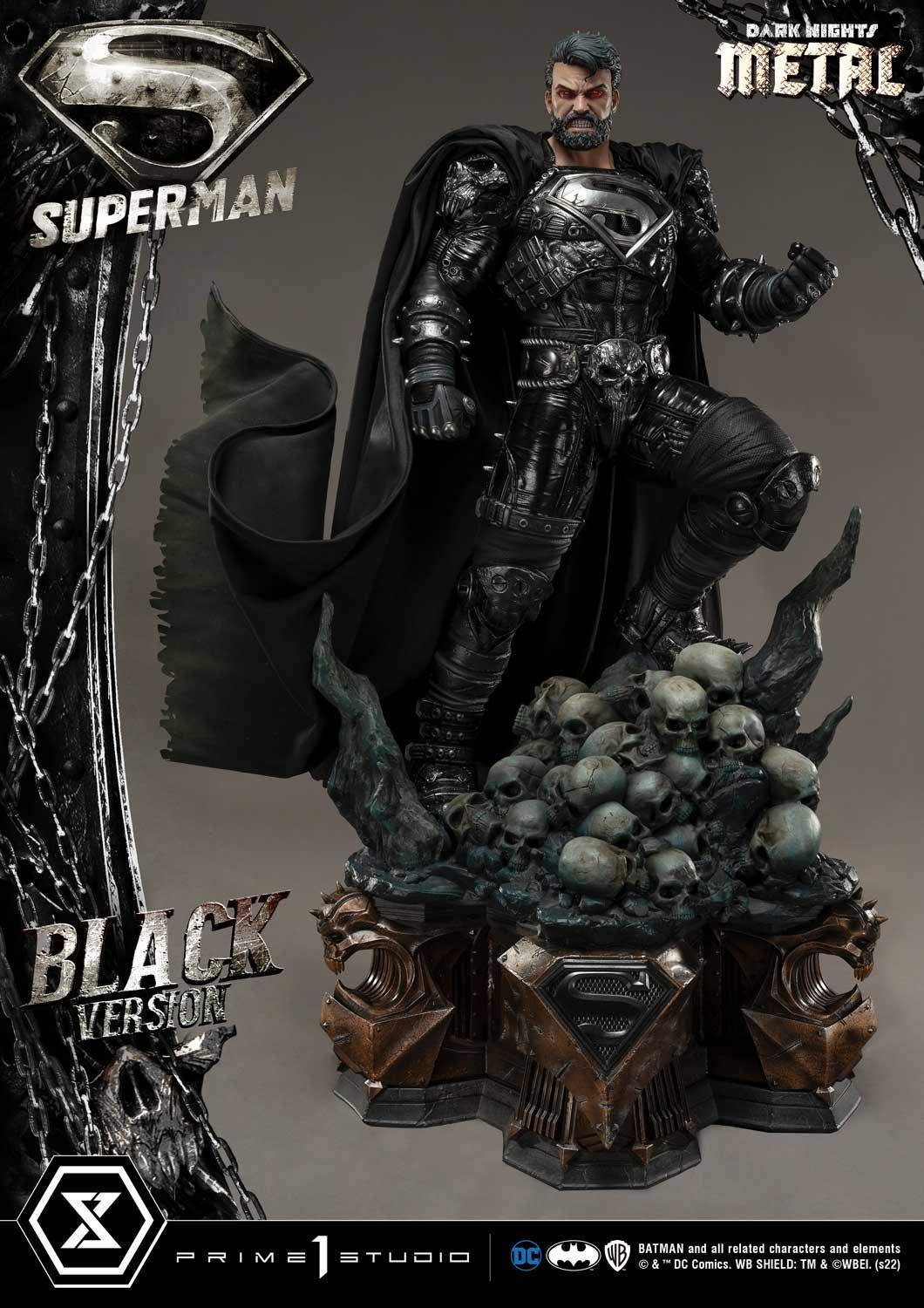 Museum Masterline Dark Nights: Metal (Comics) Superman Black Version