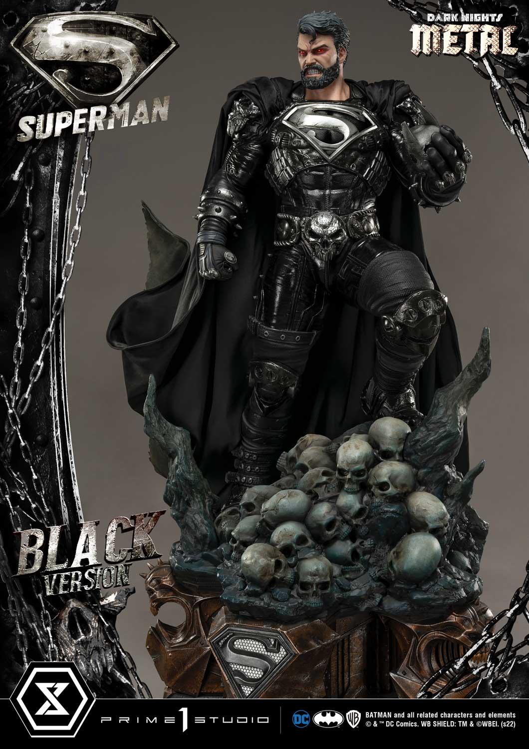 Museum Masterline Dark Nights: Metal (Comics) Superman Black Version