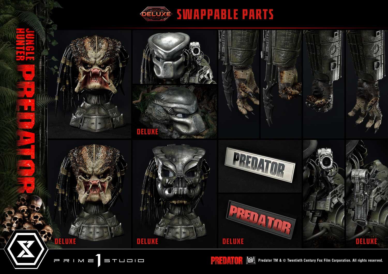 Museum Masterline Predator (Film) Jungle Hunter Predator DX Bonus Version