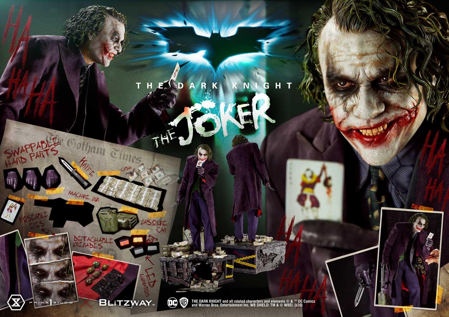 Museum Masterline The Dark Knight (Film) The Joker Bonus Version