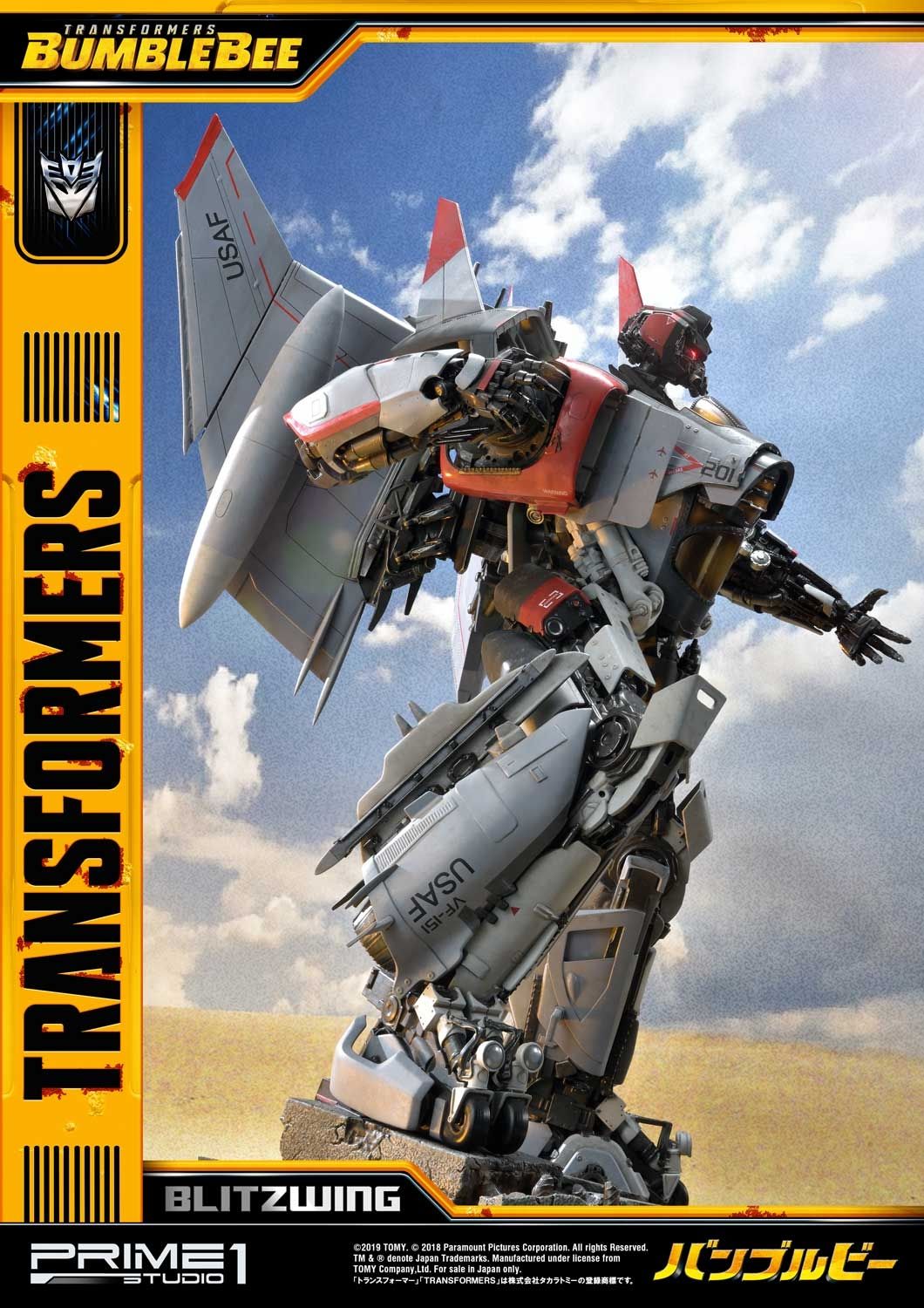 Museum Masterline Transformers: Bumblebee (Film) Blitzwing