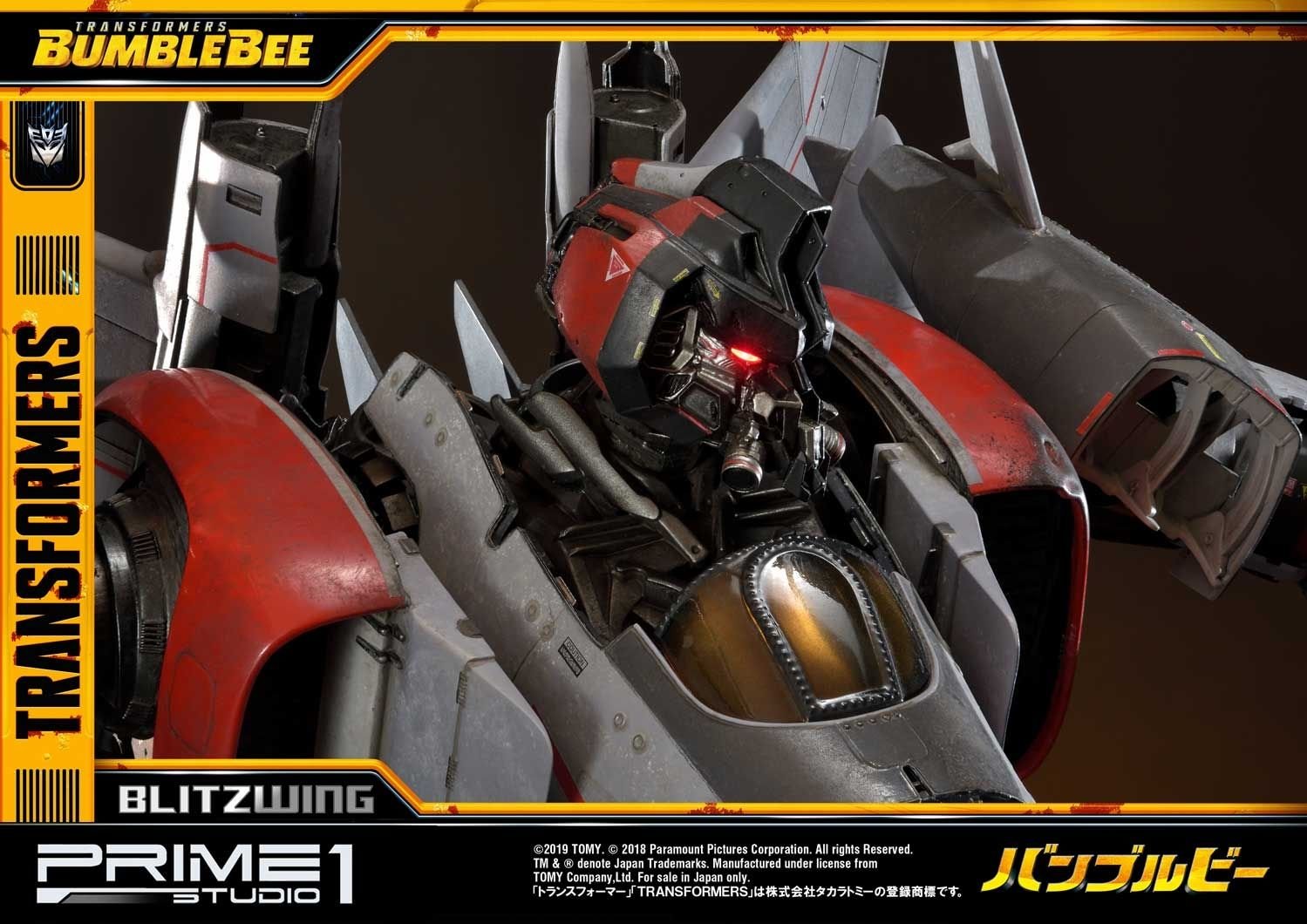 Museum Masterline Transformers: Bumblebee (Film) Blitzwing EX Version