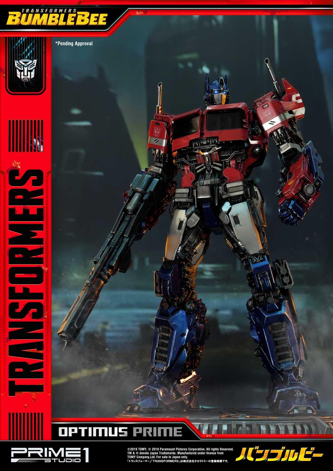 Museum Masterline Transformers: Bumblebee (Film) Optimus Prime Cybertron Edition EX Version