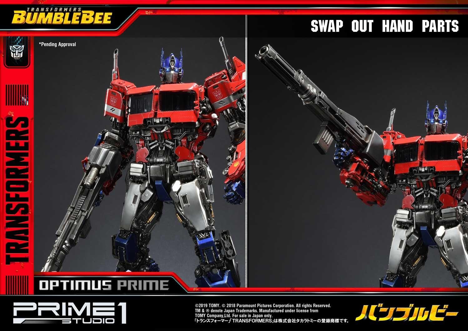 Museum Masterline Transformers: Bumblebee (Film) Optimus Prime Cybertron Edition EX Version