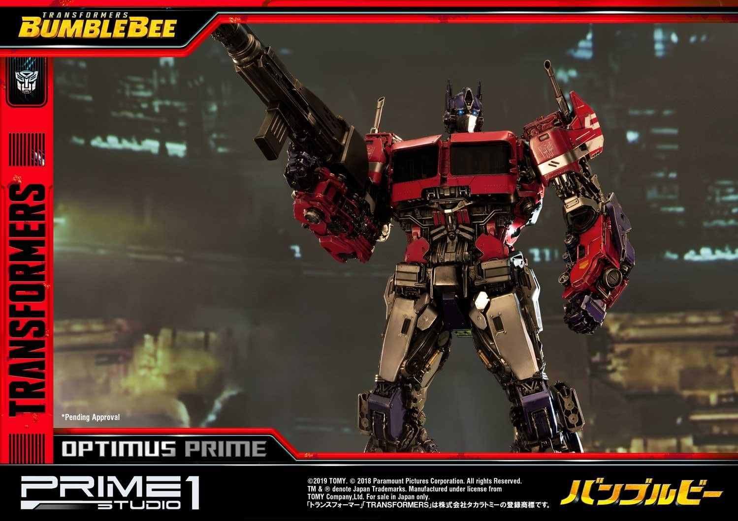 Museum Masterline Transformers: Bumblebee (Film) Optimus Prime Cybertron Edition EX Version