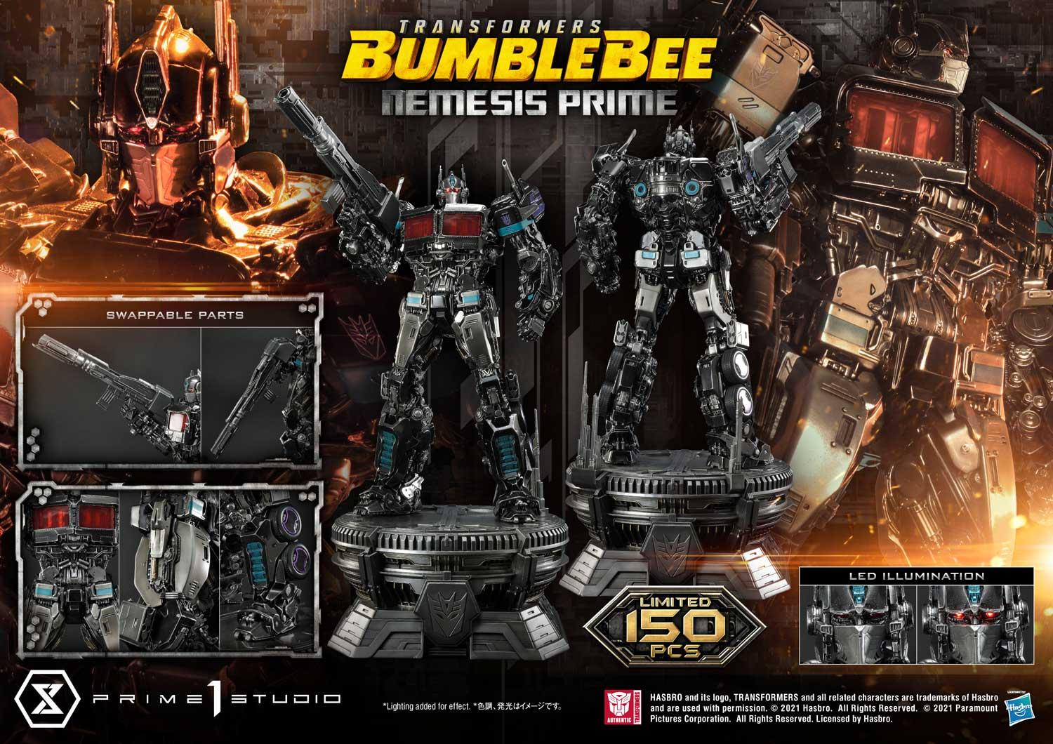Museum Masterline Transformers: Bumblebee (Film) Nemesis Prime