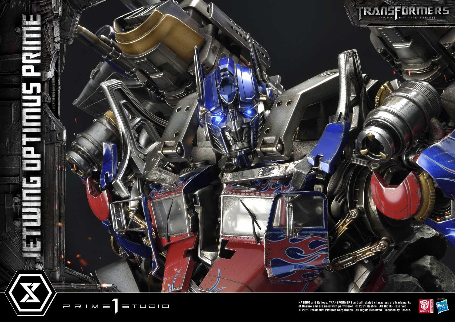 Museum Masterline Transformers: Dark of the Moon (Film) Jetwing Optimus Prime Bonus Version