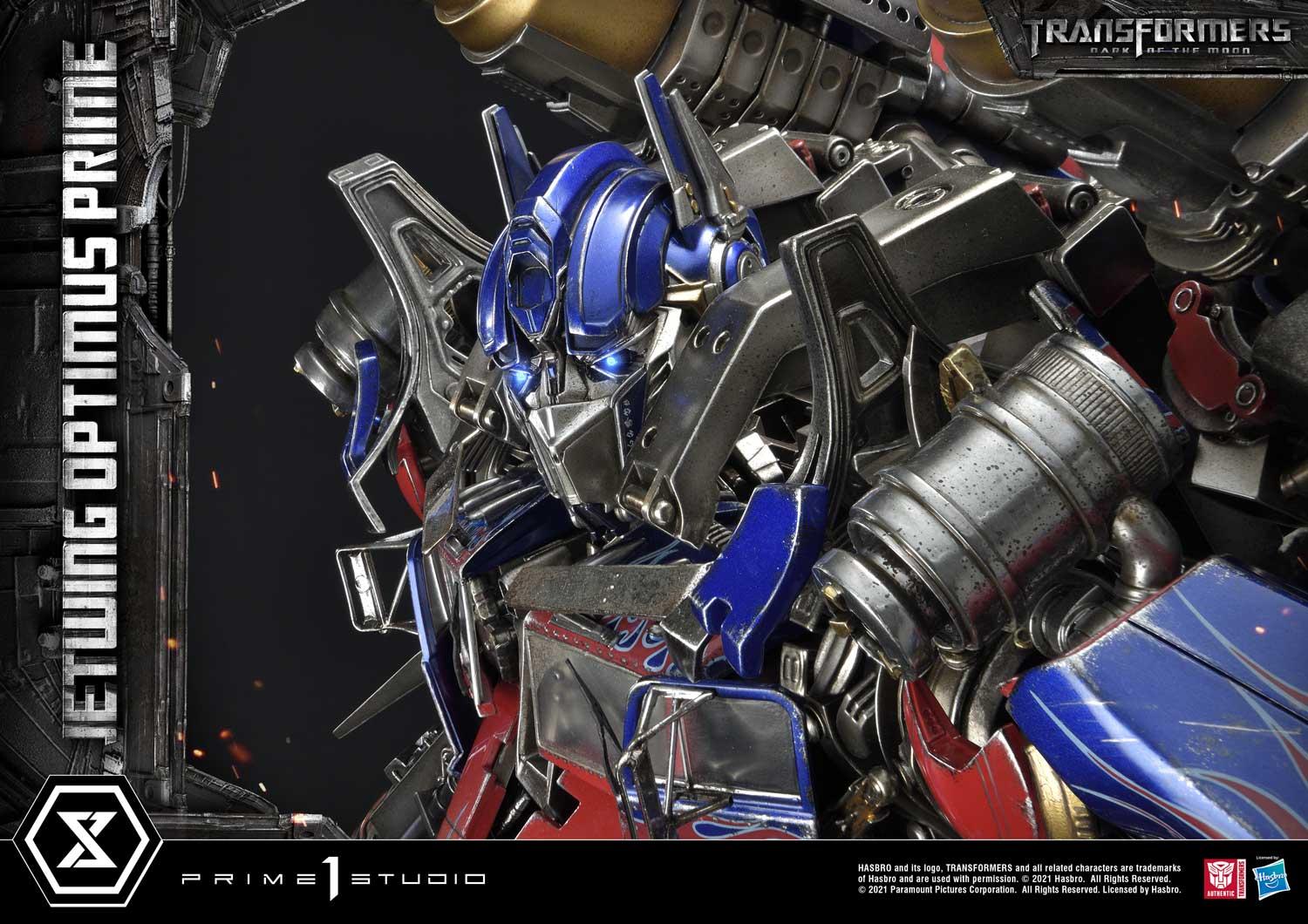 Museum Masterline Transformers: Dark of the Moon (Film) Jetwing Optimus Prime Bonus Version