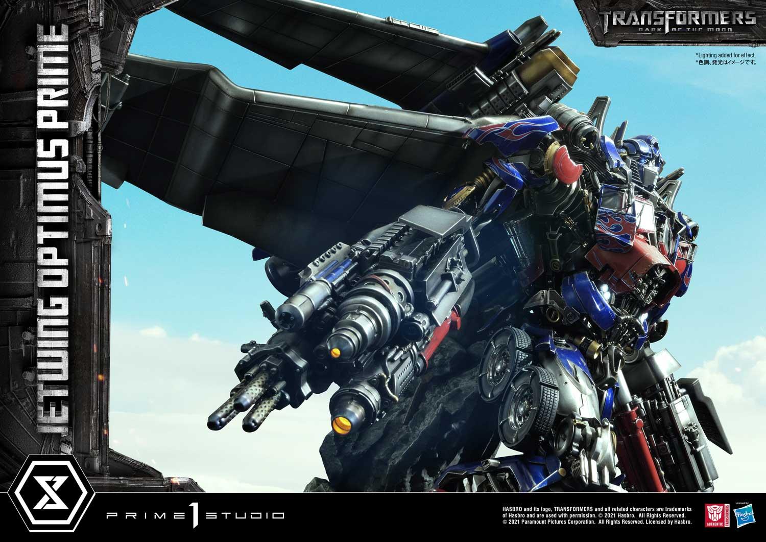 Museum Masterline Transformers: Dark of the Moon (Film) Jetwing Optimus Prime Bonus Version