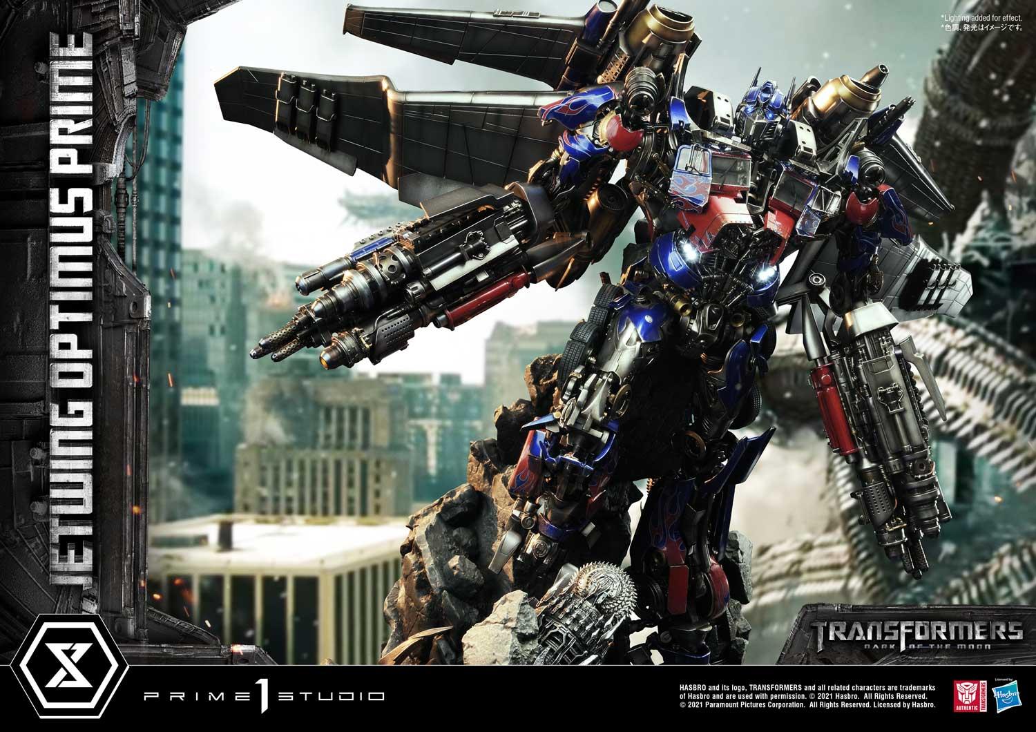 Museum Masterline Transformers: Dark of the Moon (Film) Jetwing Optimus Prime Bonus Version