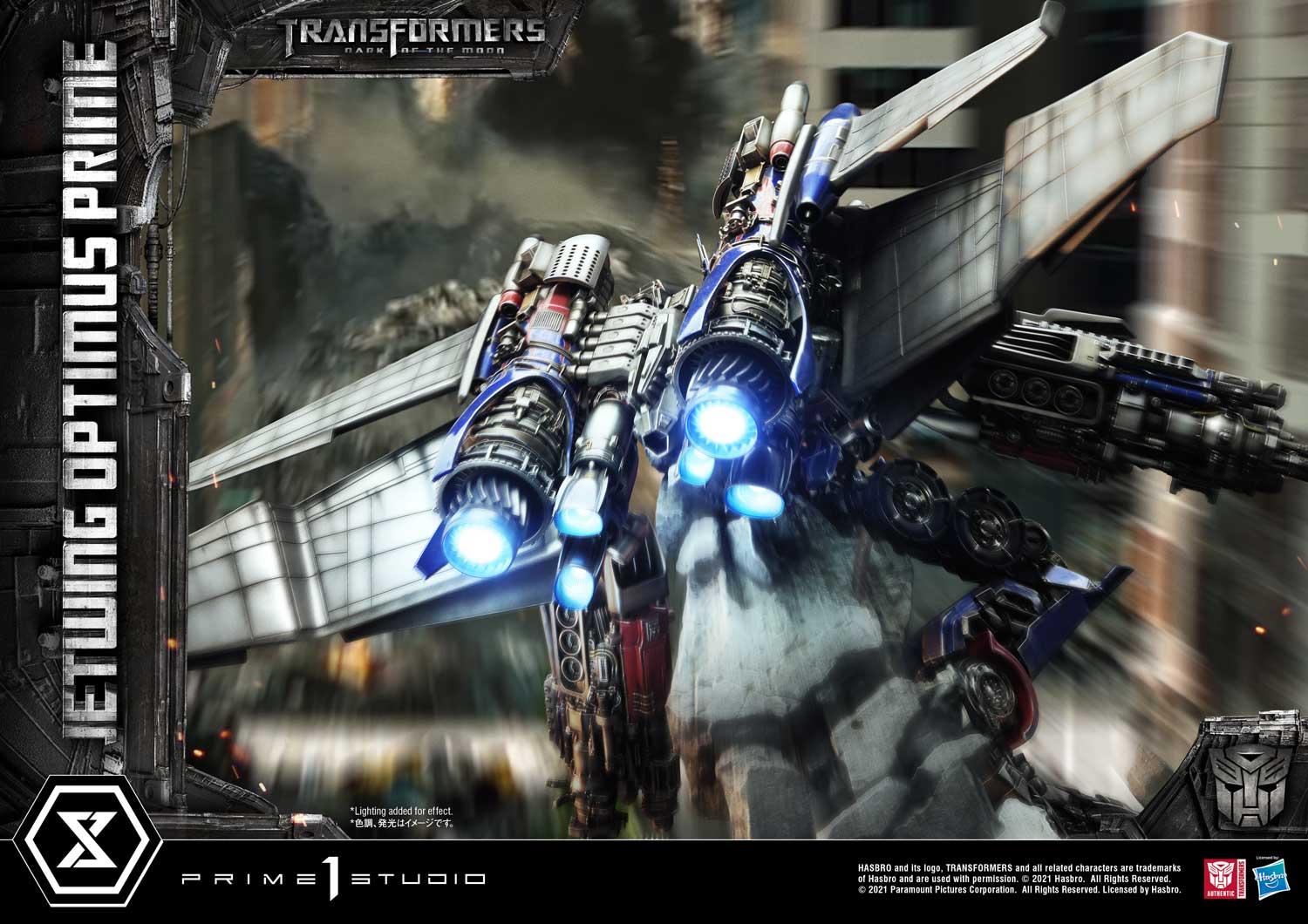 Museum Masterline Transformers: Dark of the Moon (Film) Jetwing Optimus Prime Bonus Version