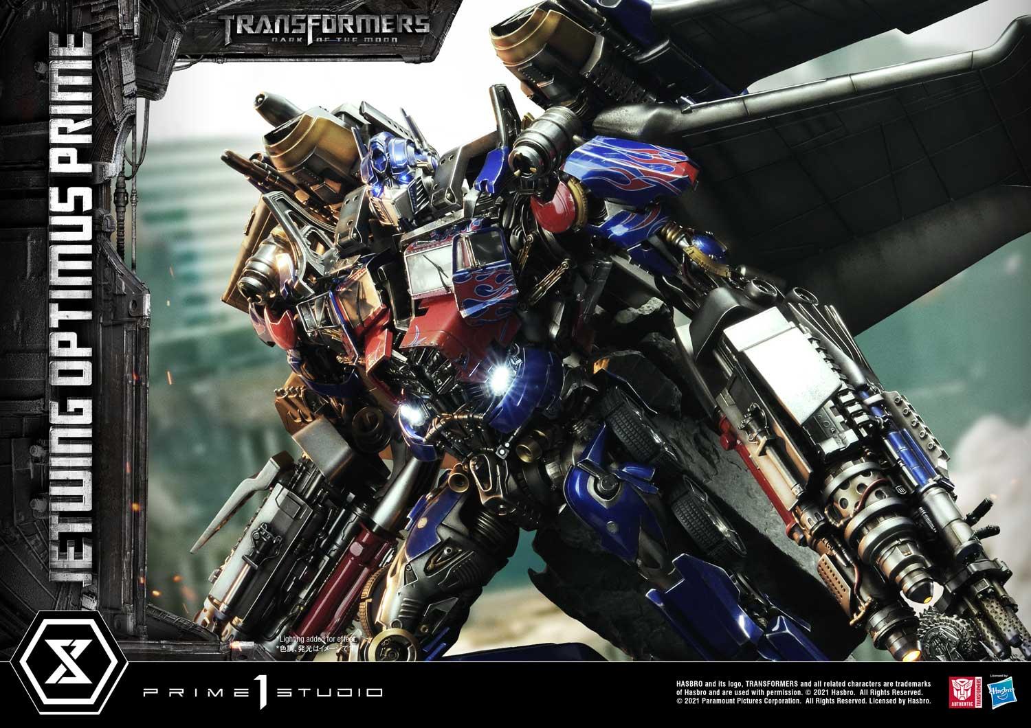Museum Masterline Transformers: Dark of the Moon (Film) Jetwing Optimus Prime Bonus Version