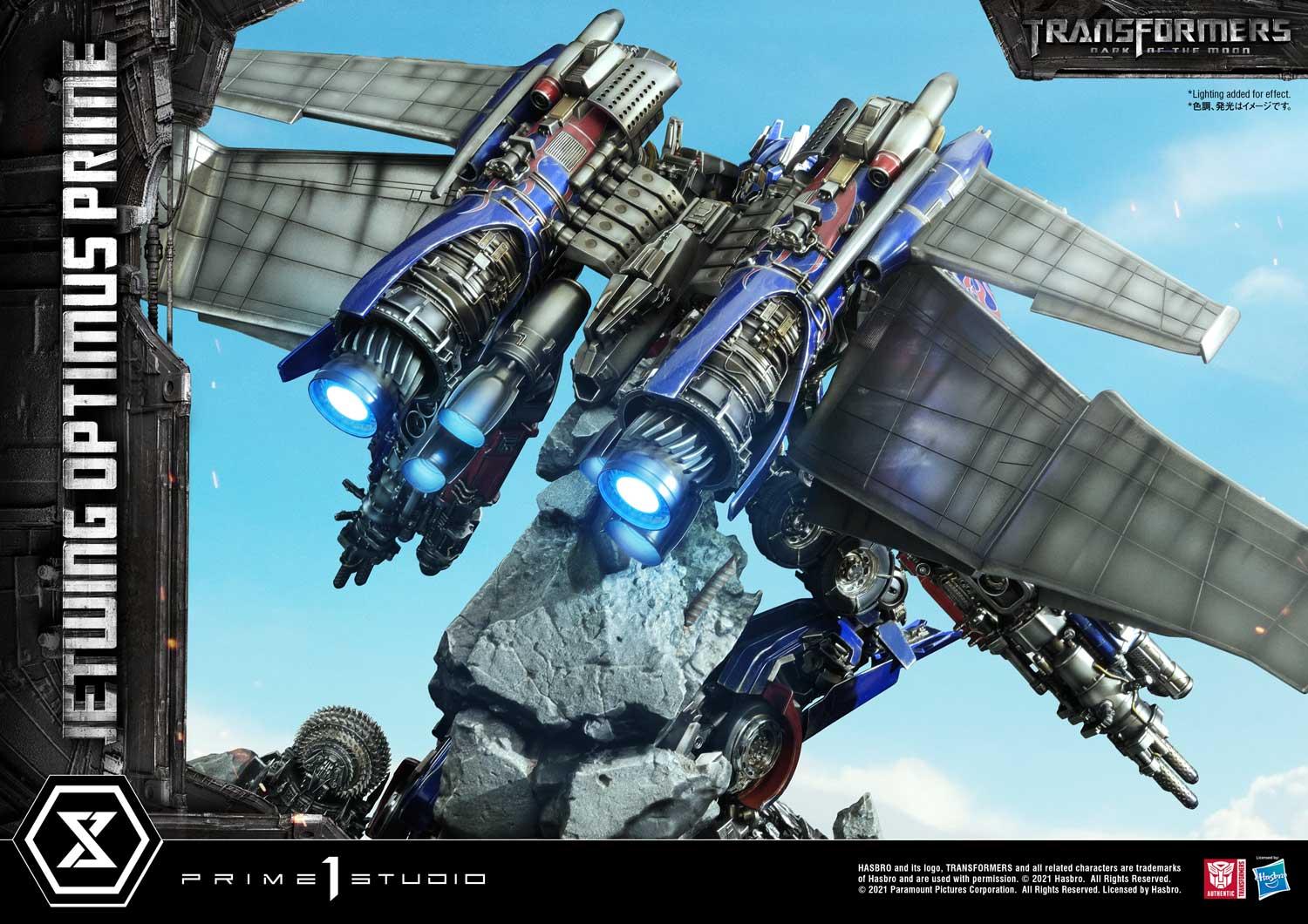Museum Masterline Transformers: Dark of the Moon (Film) Jetwing Optimus Prime Bonus Version