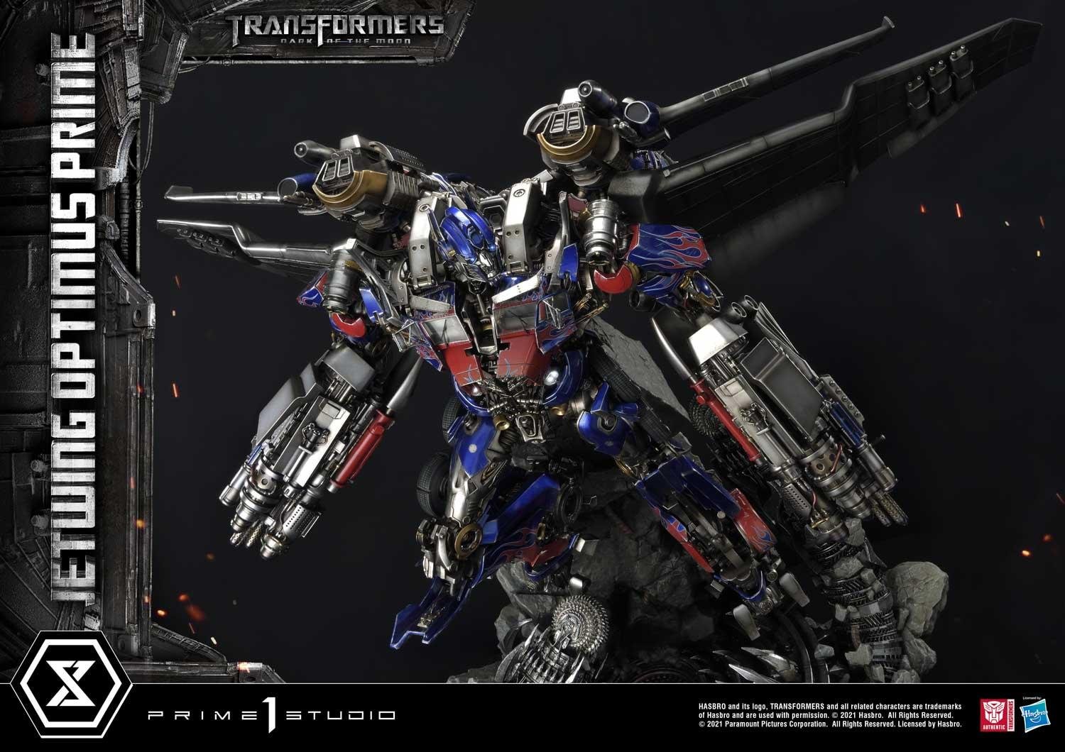 Museum Masterline Transformers: Dark of the Moon (Film) Jetwing Optimus Prime Bonus Version