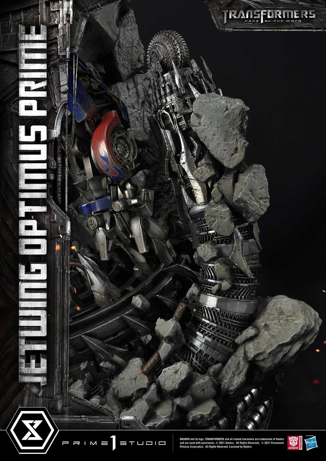 Museum Masterline Transformers: Dark of the Moon (Film) Jetwing Optimus Prime Bonus Version