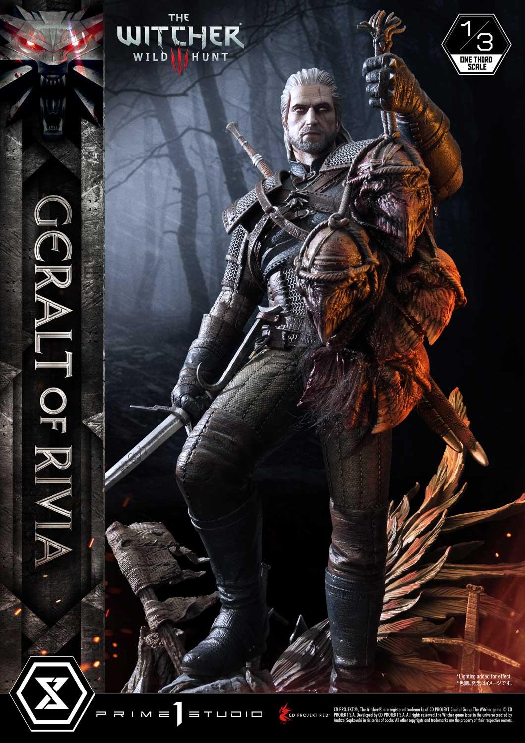 Museum Masterline The Witcher 3: Wild Hunt Geralt of Rivia