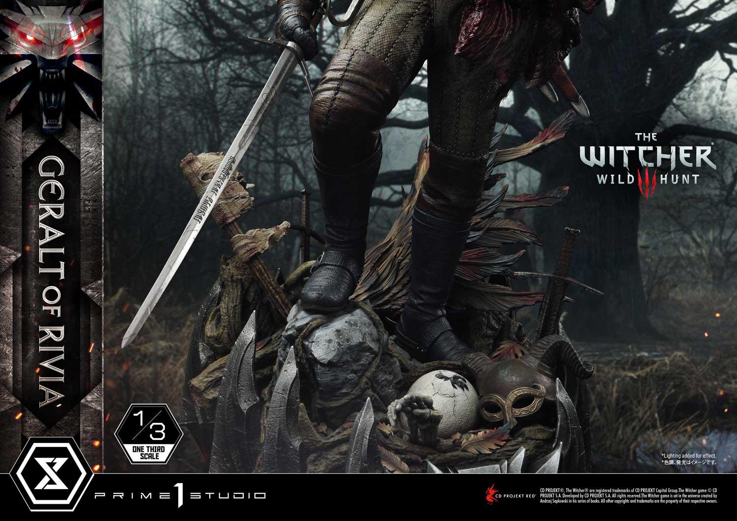 Museum Masterline The Witcher 3: Wild Hunt Geralt of Rivia