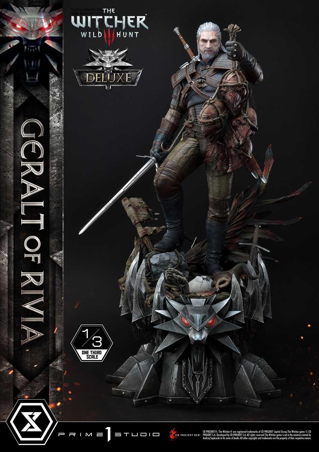 Museum Masterline The Witcher 3: Wild Hunt Geralt of Rivia Deluxe Version