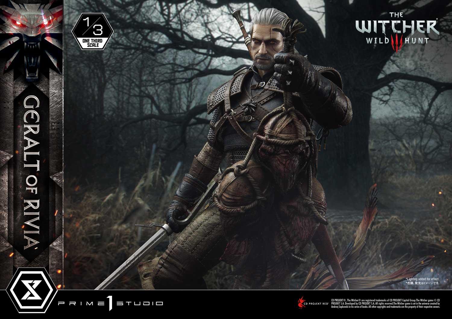 Museum Masterline The Witcher 3: Wild Hunt Geralt of Rivia Deluxe Version