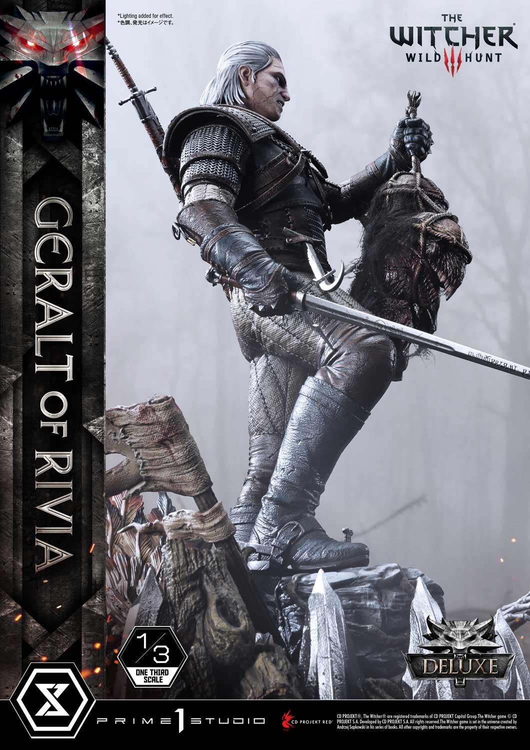 Museum Masterline The Witcher 3: Wild Hunt Geralt of Rivia Deluxe Version