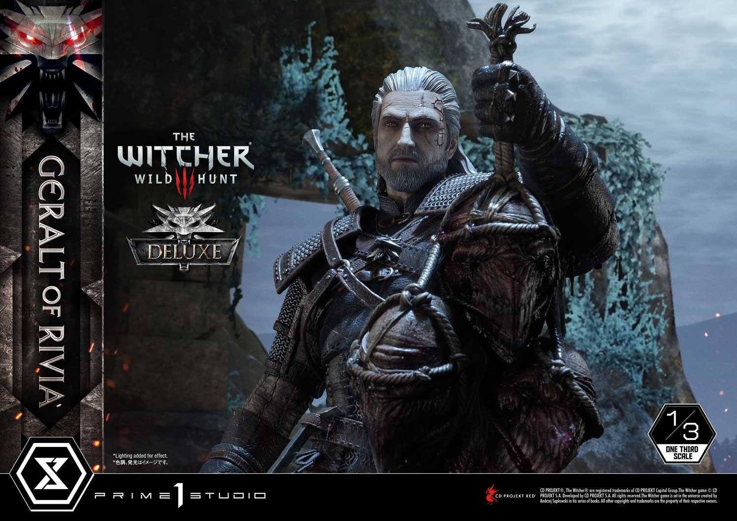 Museum Masterline The Witcher 3: Wild Hunt Geralt of Rivia Deluxe Version