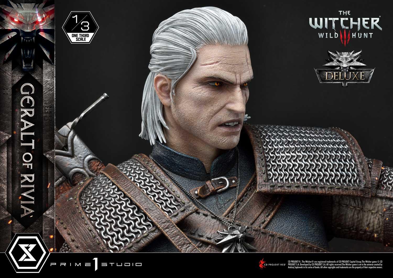 Museum Masterline The Witcher 3: Wild Hunt Geralt of Rivia Deluxe Version