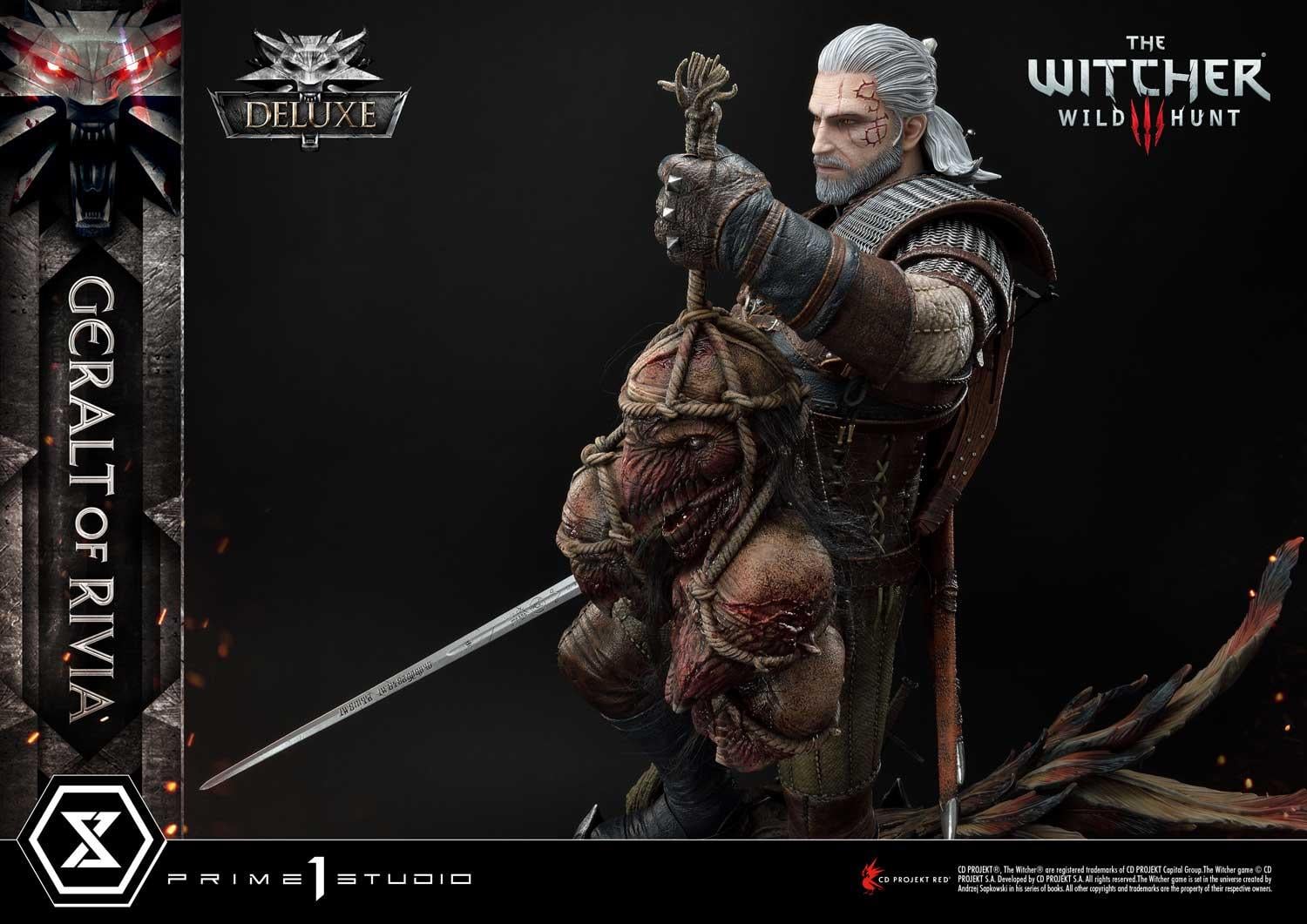 Museum Masterline The Witcher 3: Wild Hunt Geralt of Rivia Deluxe Version