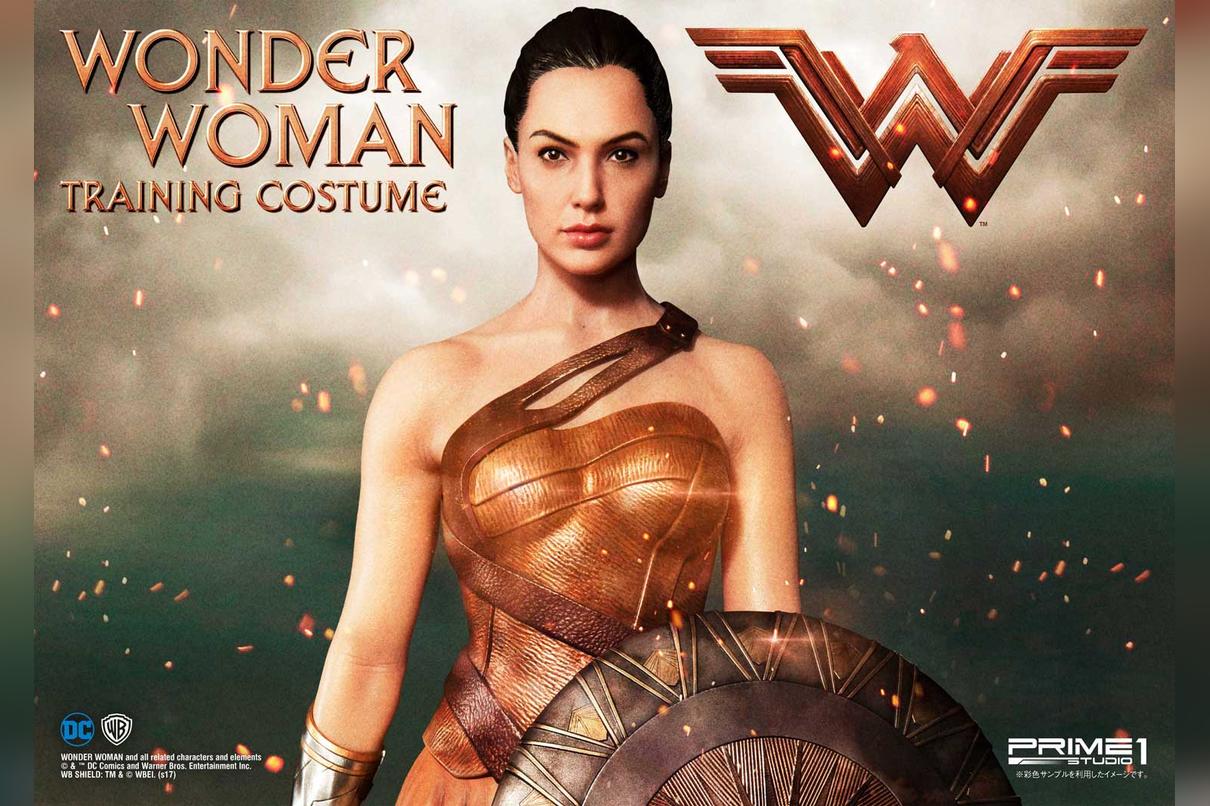 Museum Masterline Wonder Woman (Film) Wonder Woman Training Costume Gold Version
