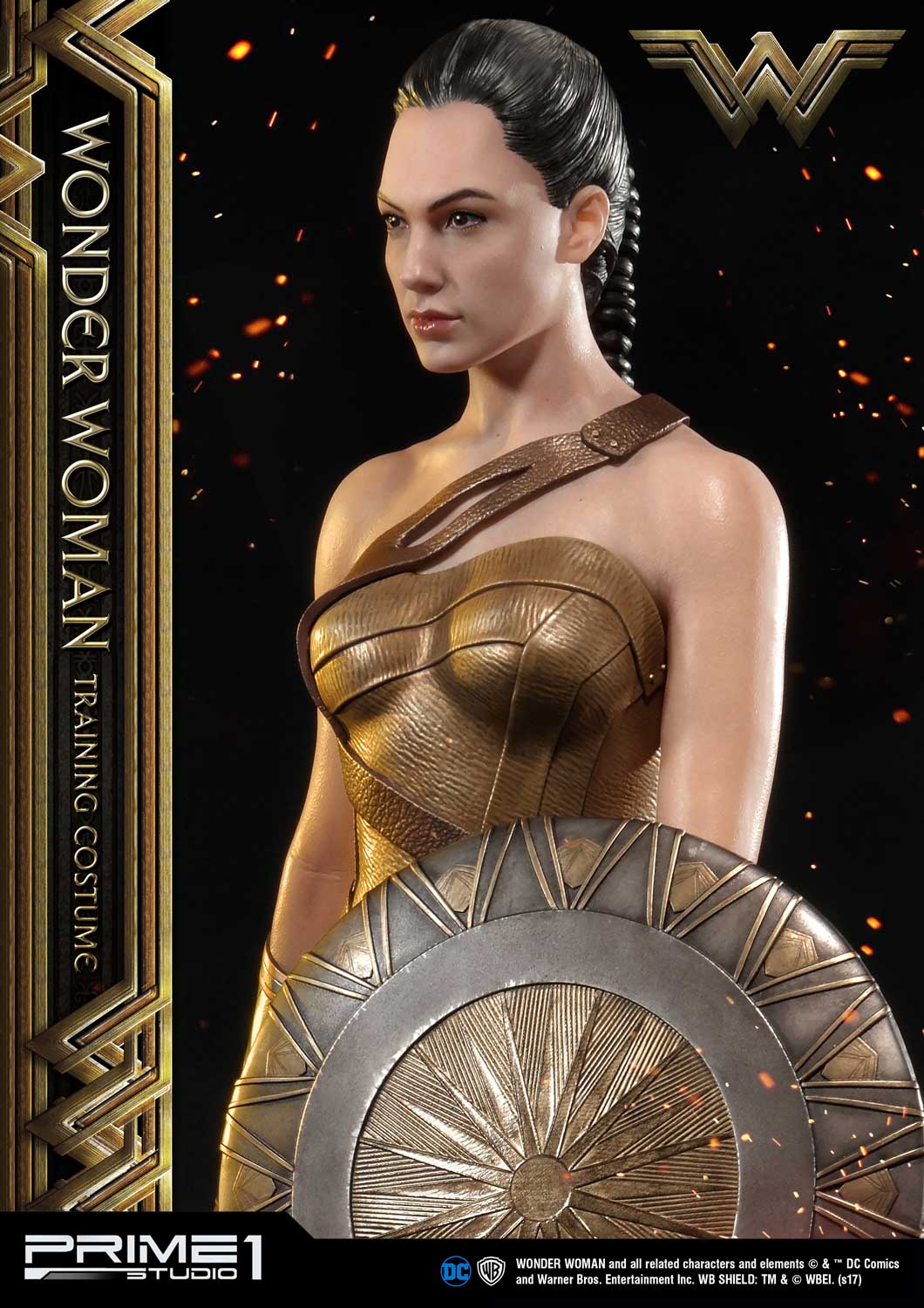 Museum Masterline Wonder Woman (Film) Wonder Woman Training Costume Gold Version