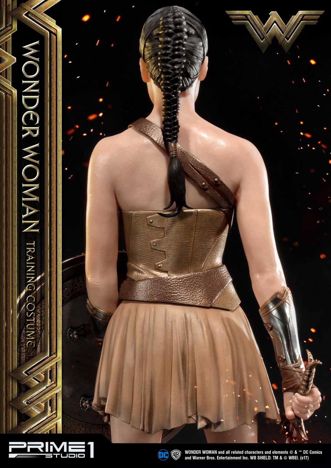Museum Masterline Wonder Woman (Film) Wonder Woman Training Costume Gold Version
