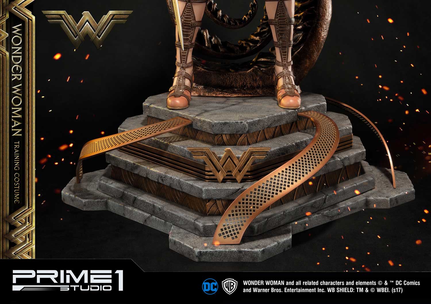 Museum Masterline Wonder Woman (Film) Wonder Woman Training Costume Gold Version