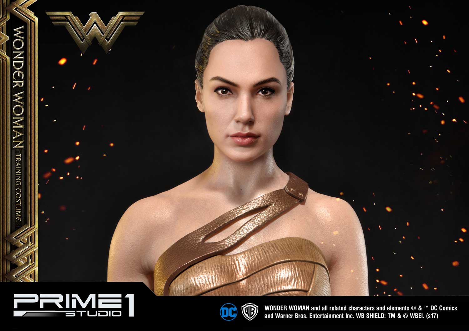 Museum Masterline Wonder Woman (Film) Wonder Woman Training Costume Gold Version