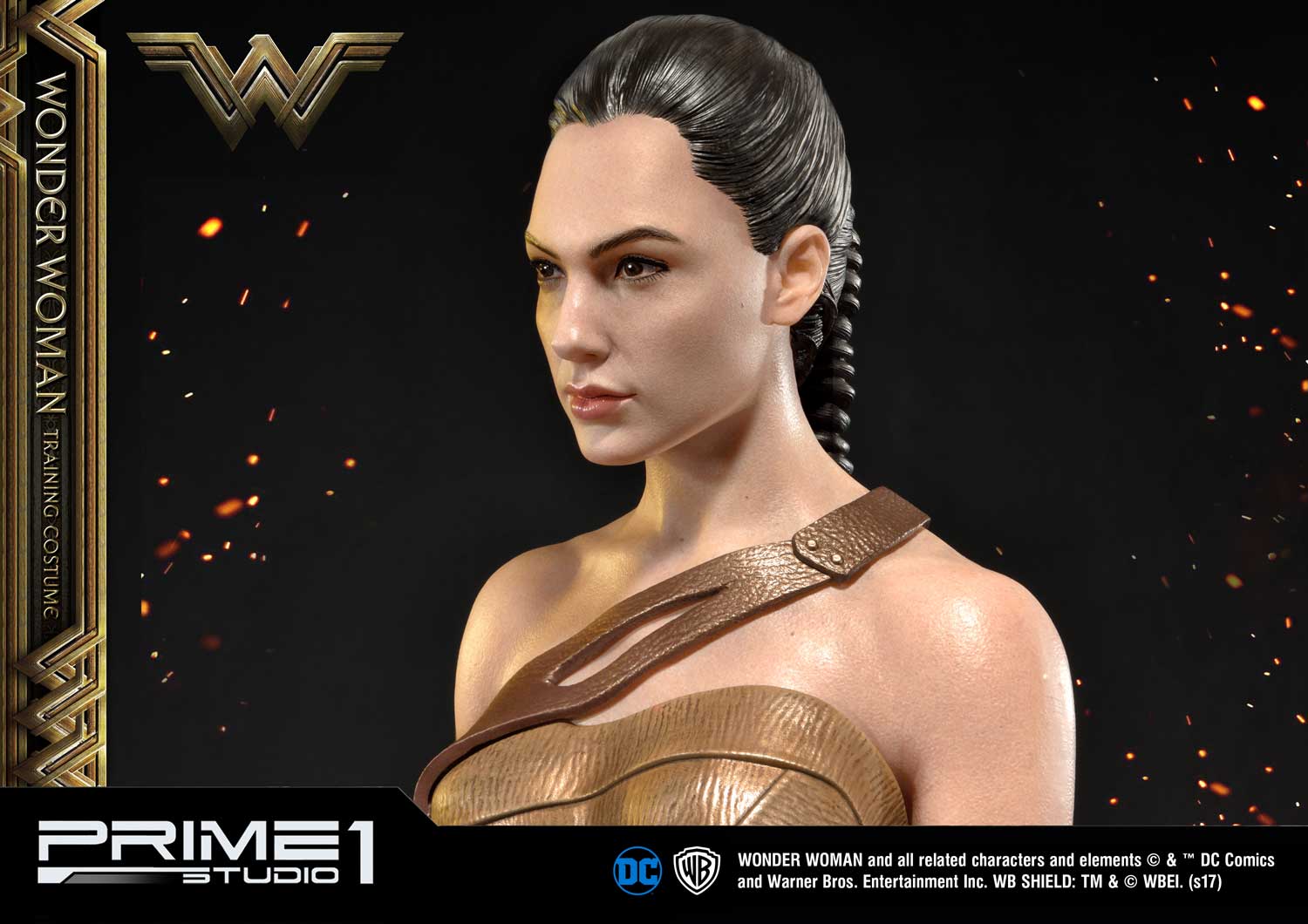 Museum Masterline Wonder Woman (Film) Wonder Woman Training Costume Gold Version