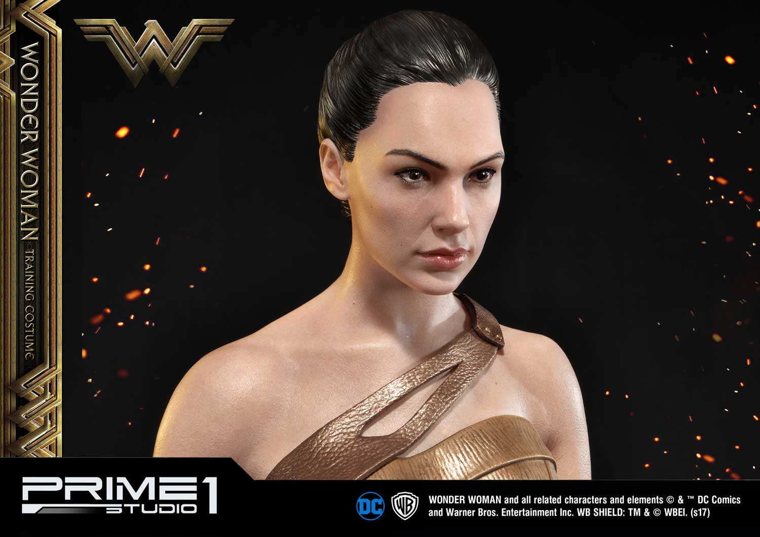 Museum Masterline Wonder Woman (Film) Wonder Woman Training Costume Gold Version