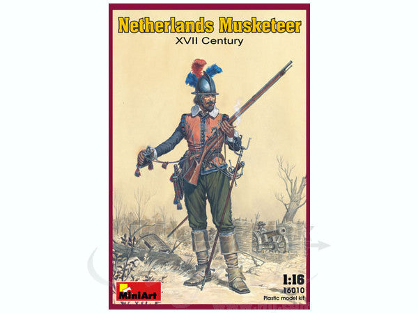 MiniArt Netherlands Musketeer. XVII c. (1/16) | 4820041100295
