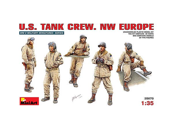 MiniArt U.S. Tank Crew ( NW Europe) (1/35) | 4820041102176
