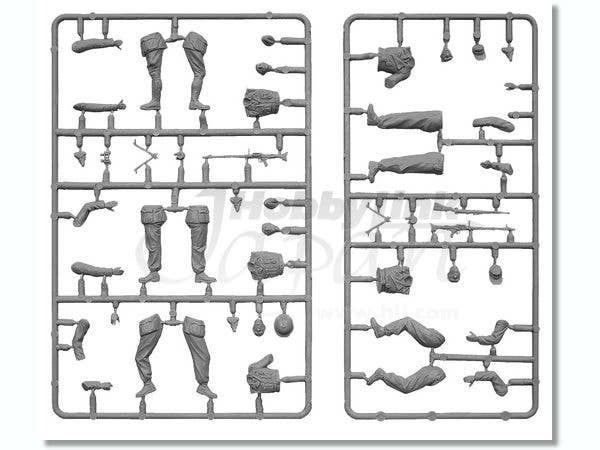 MiniArt 1/35 German Armoured Car Crew - UPC 4820041101438 | 4820041101438